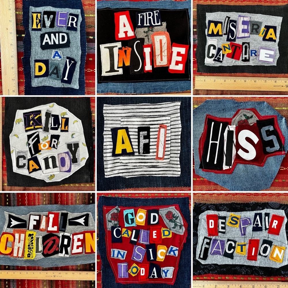 Ransom Note Patch - AFI - Picture 5 of 10
